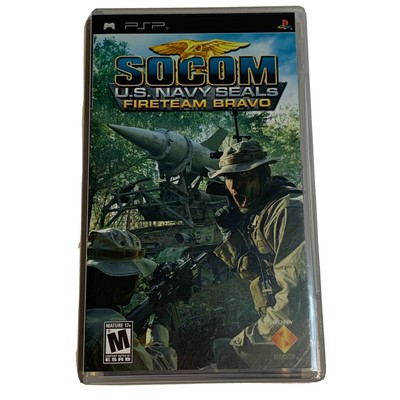 SOCOM: U.S. Navy SEALs Fireteam Bravo Greatest Hits (Sony UMD PSP, 2005) *