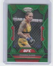 2023 Panini Chronicles Amanda Nunes #222 Certified Mirror Green /99 