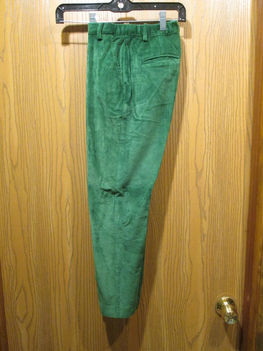 Emerald green hotsell corduroy pants