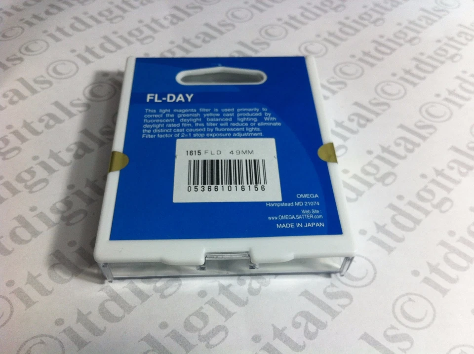 49mm FL-DAY FL-D Daylight Balance Lens Filter Fluorescent 49 mm Japan Coated - Image 3 of 3