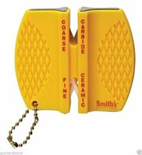 Smiths CCKB 2-Step Knife Sharpener with keych...