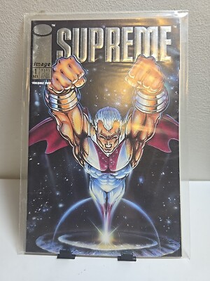 Supreme #1 -  Vol 1 -  Silver logo Embossed Cover