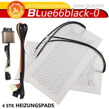 2 Set 5 Stufen Auto Carbon Universal Sitzheizung Heizmatten Nachrüstsatz KFZ/PKW
