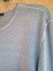 $498 Millionaire (100%) Cashmere John Varvatos XL Sweater Blue Color Very Good — photo 2