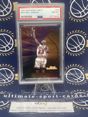  1997-98 Bowman's Best #96 Michael Jordan BP -PSA 8** 