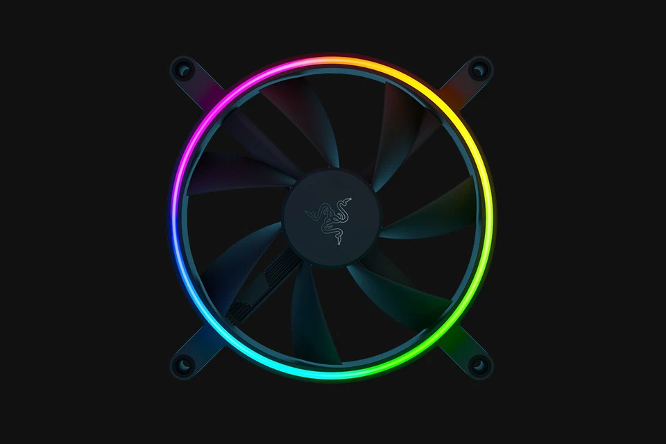 Razer Kunai Chroma aRGB Fan PC High Performance Fan 140mm 3 Fans - Image 2 of 4