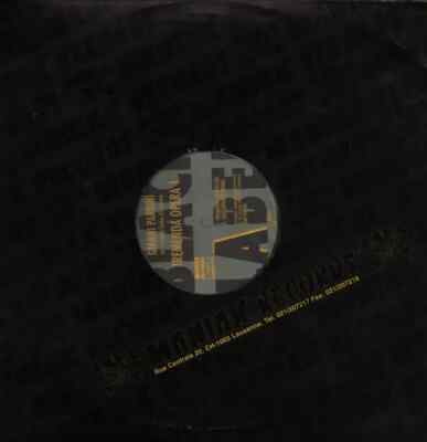 Gianni Parrini Tremenda Opera 1 COMPANY SLEEVE Vinyl Single 12inch NEAR MINT