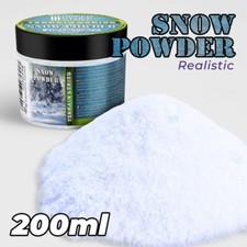 REALISTIC Model SNOW Powder 20 - Scatter modelling material