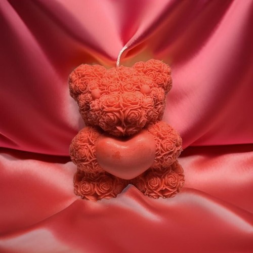 XL Teddy Scented Candle | Luxury Handmade Soy Wax | Home Decor | Gift Idea- 1 pc - Picture 3 of 24