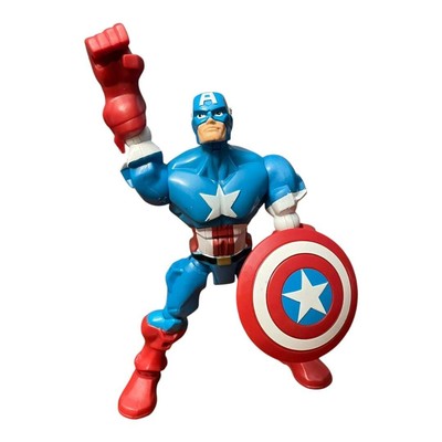 2013 Hasbro Marvel Super Hero Mashers Avengers Captain America 6'' Action Figure