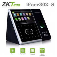 ZKTeco iFace302-S Identyfikacja odcisków palców twarzy Czas obecności Kontrola dostępu