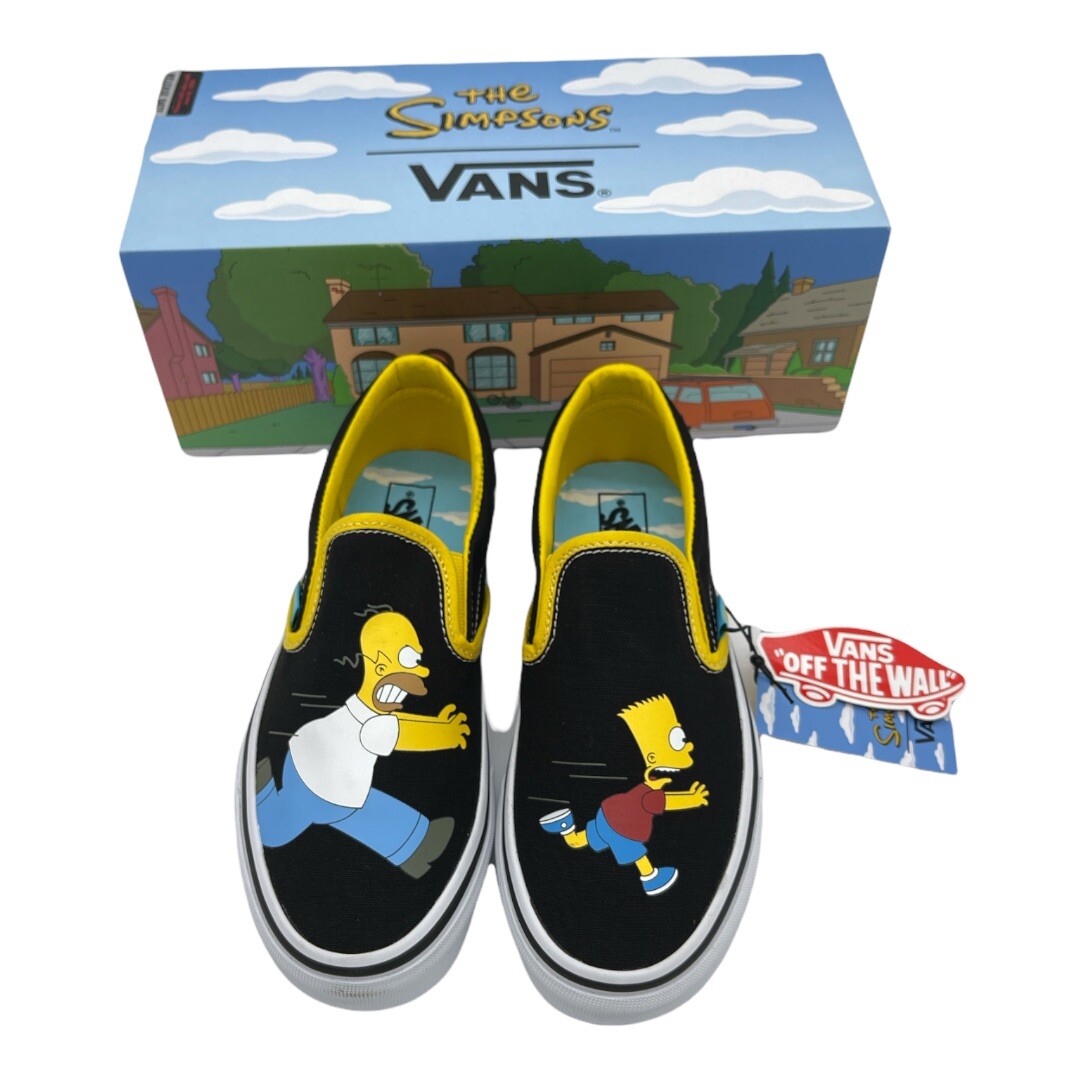 Vans x The Simpsons Men's Size 5.5 Women's 7 EUR 37 Homer Bart Skate Shoes  | eBay