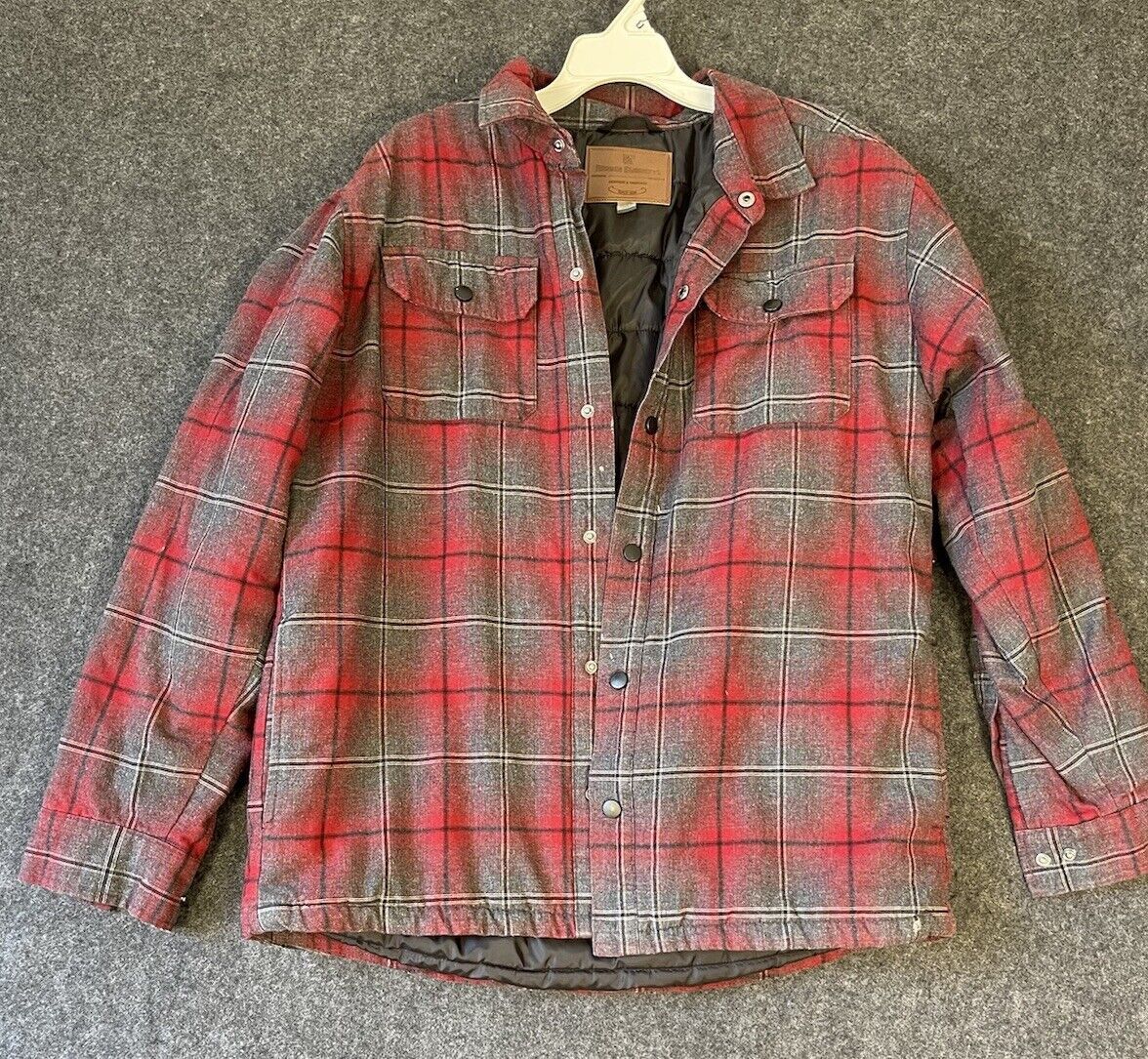 Men’s Rugged Elements Outerwear Flannel Button Up… - image 1