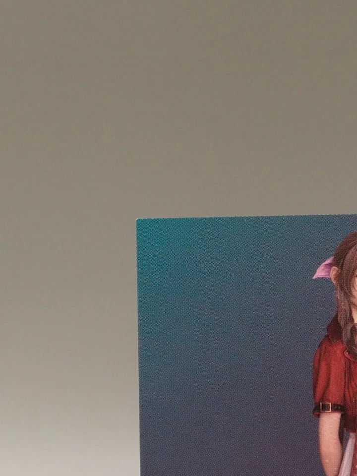 Tarjetas coleccionables Aerith Gainsborough Final Fantasy VII Museo de Arte 1-020 Japón J215 Foto 3 de 4