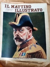 Il Mattino Illustrato n. 50  dic  1928- S.M. Re Giorgio V d'Inghilterra