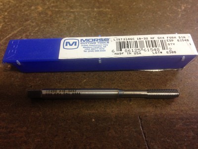 10-32 GH4 TiCN THREAD FORMING TAP MADE IN USA!! DIN LENGTH