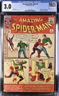 Amazing Spider-Man #4 (Sep 1963, Marvel Comics) CGC 3.0