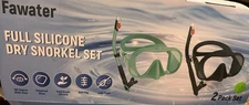 Snorkel Mask Dry Snorkel Set Rapido Italian Design Perfect View Pano 2 Packs