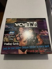 (1)  1998 Topps WCW NWO Series 1 Cards, BBCE  Hogan Goldberg!! Just Box