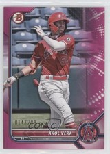 2022 Bowman Prospects Fuchsia Border 14/299 Arol Vera #BP-101 0vw0