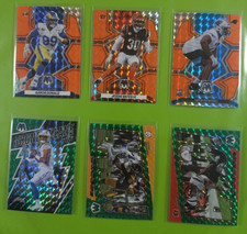 2022 PANINI MOSAIC CAMO PINK GREEN MOSAIC PRIZM ORANGE REACTIVE RC INSERTS BASE