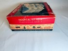 Vintage Plasticville O Gauge Hospital Building Kit HS-6 w/ Original Damaged Box — photo 3