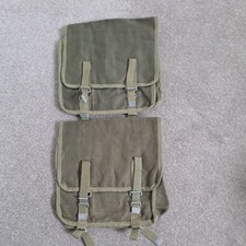 Pair Of Pannier Bags. Satchel Side Pack