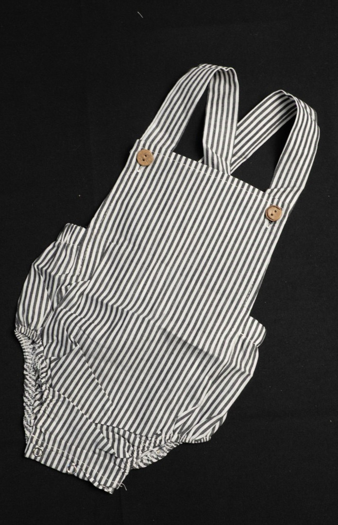 Baby 3 Item Dungarees, Romper and Sleep Romper Bundle 80cm New In Packaging image 6