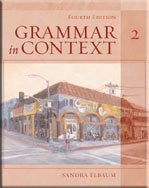 GRAMMAR IN CONTEXT 2, FOURTH EDITION (STUDENT BOOK) By Sandra N. Elbaum **NEW**