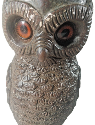 Vintage Rare 1965 Austin Productions Mid Century Owl Sculpture