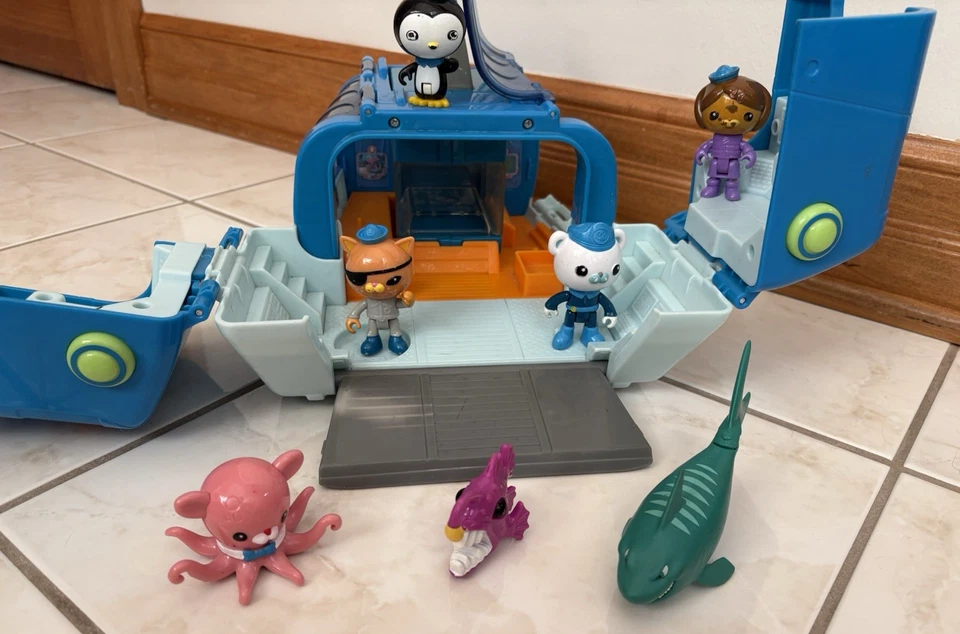 Juego OCTONAUTS Gup W Rescue Reef, figuras, criaturas - #101 Foto 2 de 4