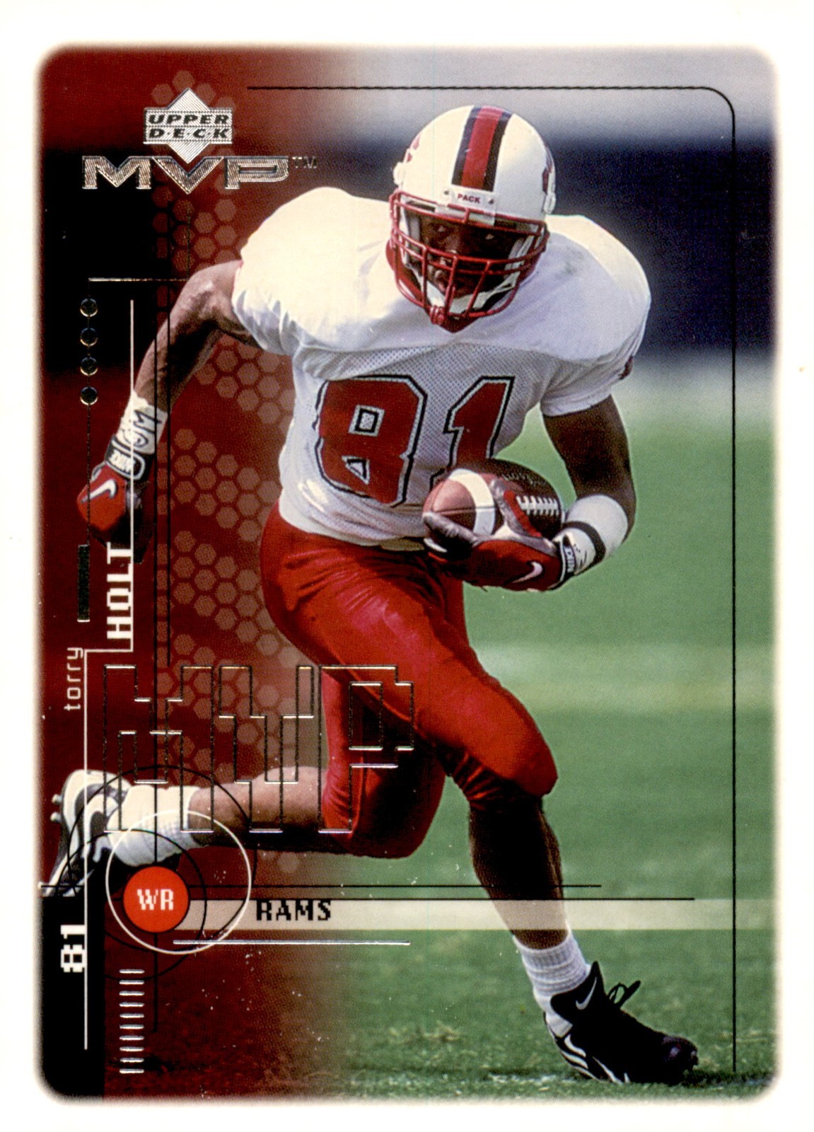 1999 Upper Deck MVP - Torry Holt #205 Super Script /25 (RC)