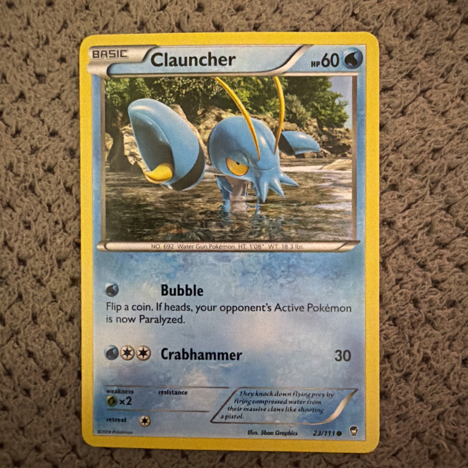 Clauncher 23/111 XY - Furious Fists Regular