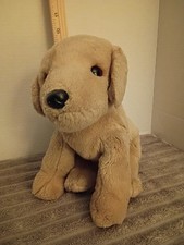 Ty Beanie Buddy Fetch the Golden 12" Retriever Yellow Lab Dog Plush 1999