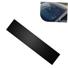 Car Windshield Sun Strip Tint, Matte Front Windshield Waterproof 1 PC Black A