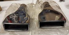 1972 Mopar Challenger Cuda Stainless Exhaust Tips New 1972 Mopar Challenger Cuda Stainless Exhaust Tips New