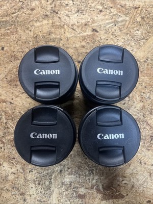 Lot of 4 Canon EF-S 9519B002  10-18mm f/4.5-5.6 IS STM Zoom Lens - Black - PARTS