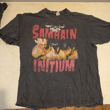Samhain Initium Vintage T Shirt Rare death dealers back xl