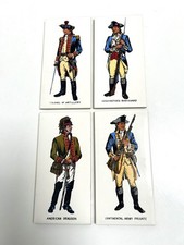 Pilkington Pottery England Historical American Uniform Tile Bundle X4 6”x 3” VTG