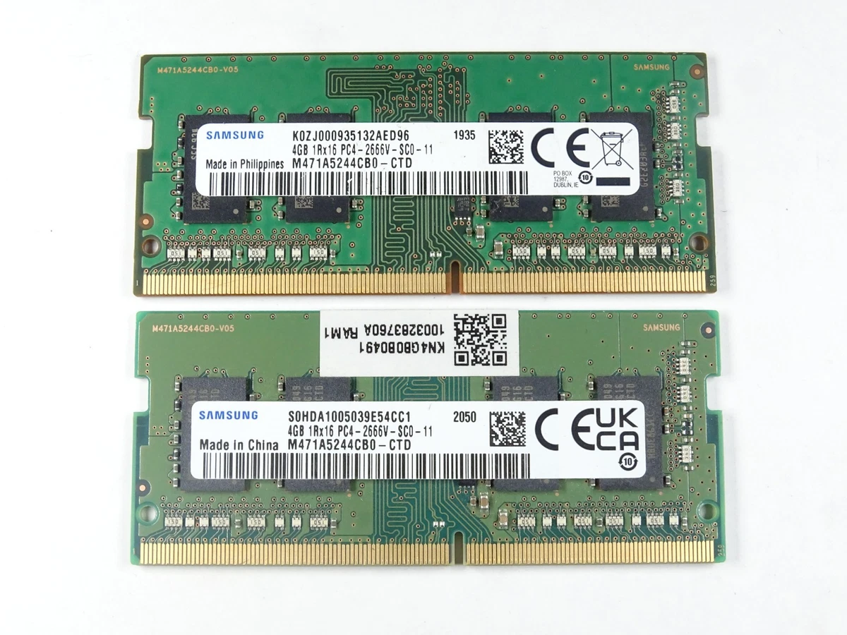 Samsung DDR4 SDRAM 4 GB Capacity per Module Memory (RAM) for sale