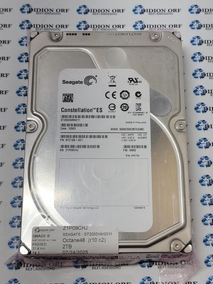 SEAGATE 2TB 3.5'' SATA HDD 7200 RPM ST2000NM0011, GRADE B, SKU 3872