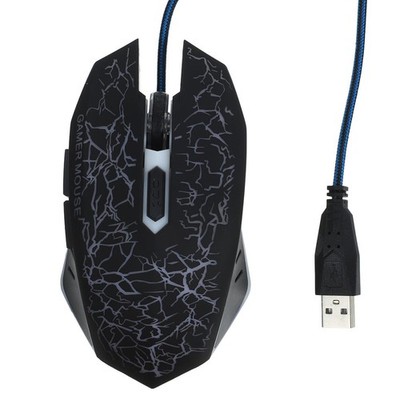 2 stücke Silent Click Gaming 6 Tasten Optische Riss Design mit