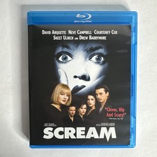 Scream 1, 2 3 Blu-ray DVD 1996 Wes Craven; Horror/Slasher lot