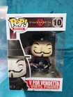Funko Pop! Movies V For Vendetta #10 Vinyl Figure VAULTED  Original W/protector