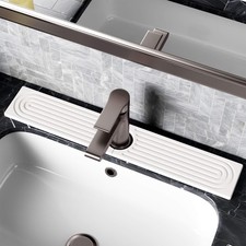 Stone Faucet Mat for Kitchen Sink, Diatomite Sink Protectors - Prevent Moistu...