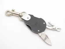 Vtg SOG Specialty Attache Bl. Aluminum Seki Japan Folding Pocket Knife Ketchain