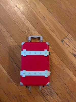 American Girl GOTY 2015 Grace Thomas Travel Set Red Luggage Suitcase for Dolls