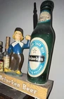 Vintage Heineken Beer Dutch Boy Bar PoBar Decor. Approx 18” High. Chalkware