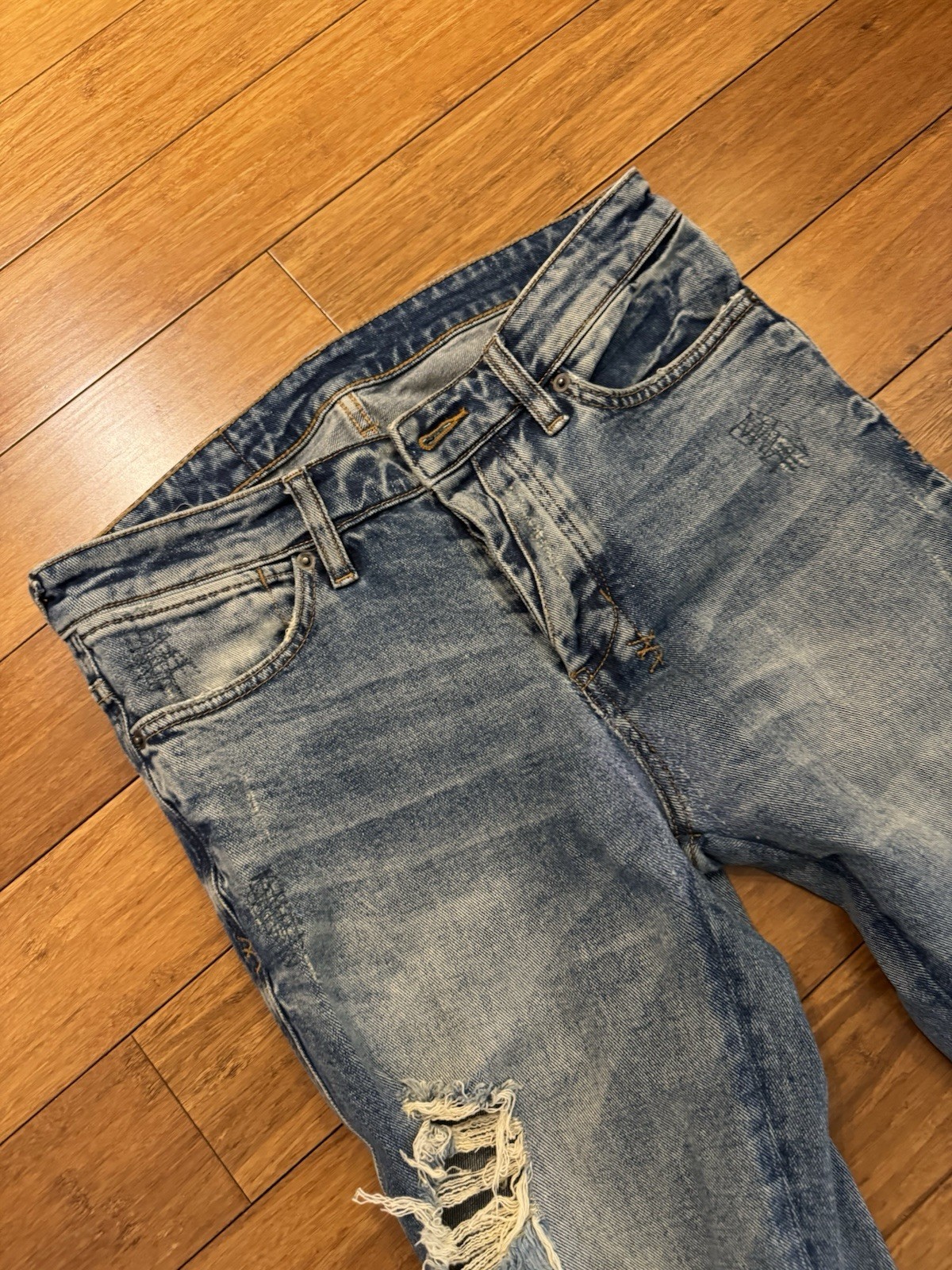 RARE Men’s Ksubi Van Wrinkle Jeans Size 30 image 2