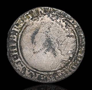 ENGLAND. Elizabeth I. 1558 1603. Hammered Silver Shilling S 2555